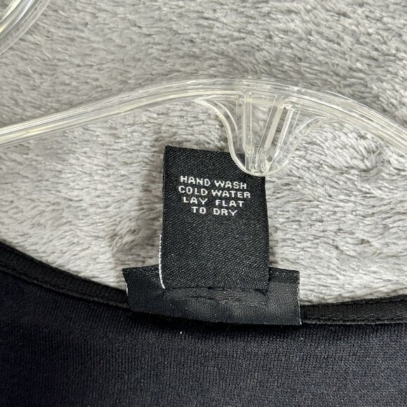 Rue 21 Dress Women Small‎ Black Gold Glitter Skater Party Cocktails Going Out - Picture 6 of 7